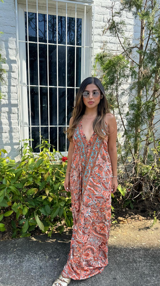 Playa Dress Orange